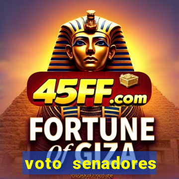 voto senadores impeachment alexandre de moraes